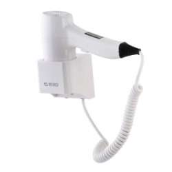 Фен для сушки волос настенный. Rixo Maggio F30W