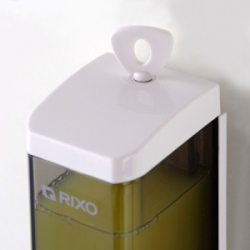 Дозатор жидкого мыла универсальный. Rixo Lungo S011W