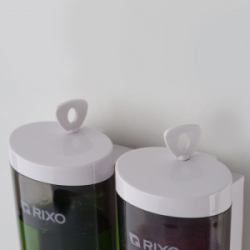 Дозатор жидкого мыла универсальный. Rixo Lungo SW013W
