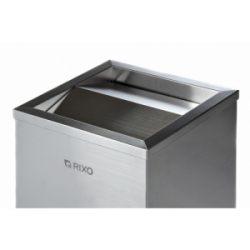 Корзина для мусора с поворотной крышкой. Rixo Solido WB056SL