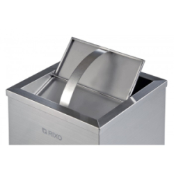 Корзина для мусора с поворотной крышкой. Rixo Solido WB056SL