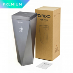 Корзина для мусора с поворотной крышкой. Rixo Solido WB060G