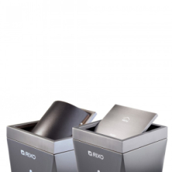 Корзина для мусора с поворотной крышкой. Rixo Solido WB060G