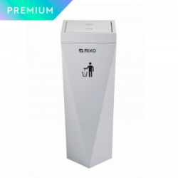 Корзина для мусора с поворотной крышкой. Rixo Solido WB060W