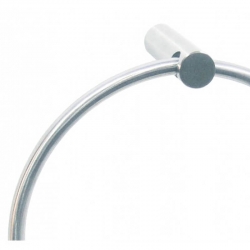 Держатель полотенец металлический круглый AI0110CS