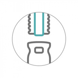 Стяжка металлическая с фиксированной ручкой 45 см 00008074