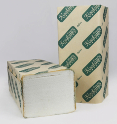 Бумажные полотенца листовые, целлюлозные K160V