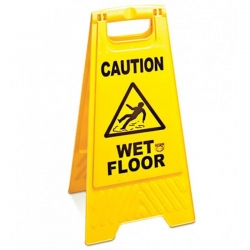 Табличка предупреждающая “ВНИМАНИЕ! МОКРЫЙ ПОЛ”