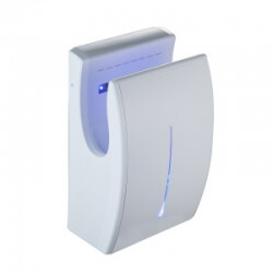 Сушилка для рук, пластиковый корпус, белая