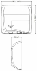 Cушилка для рук M06A