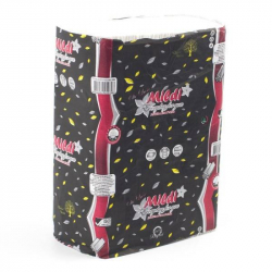 Полотенца бумажные листовые Z-типа  двухслойные белые ТМ "Mildi"