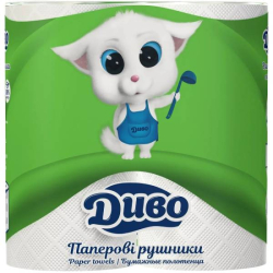 Полотенца целлюлозные «Диво» New , 2шт/уп