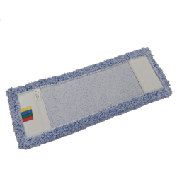 Моп синий микрофибра EXTRA с карманами 40 см PMEB40