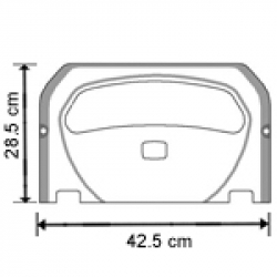 Держатель гигиенических накладок на унитаз MAXI. K7