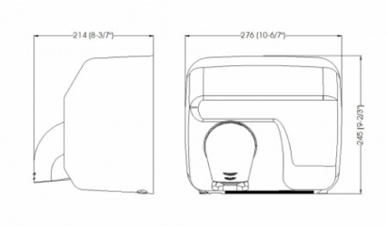 Cушилка для рук E05AC