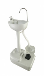 Портативный (передвижной) комплект Умывальник + Бак 5 л. CHH-7701+FT