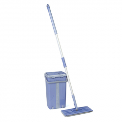 Комплект для уборки с отжимом голубой. TTM239B