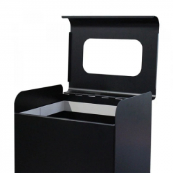 Урна для мусора 57л S-LINE M157Black