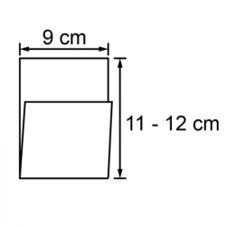 Держатель салфеток L складка. ND12