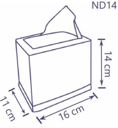 Тримач серветок L складання . ND14