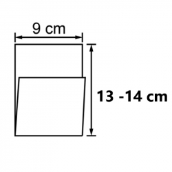 Тримач серветок L складання . ND14