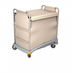 Тележка гостиничная для белья 340 л. с крышкой TSB-0001